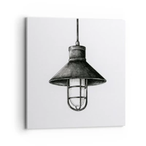 Quadro em tela - Como antigamente… - 70x70 cm