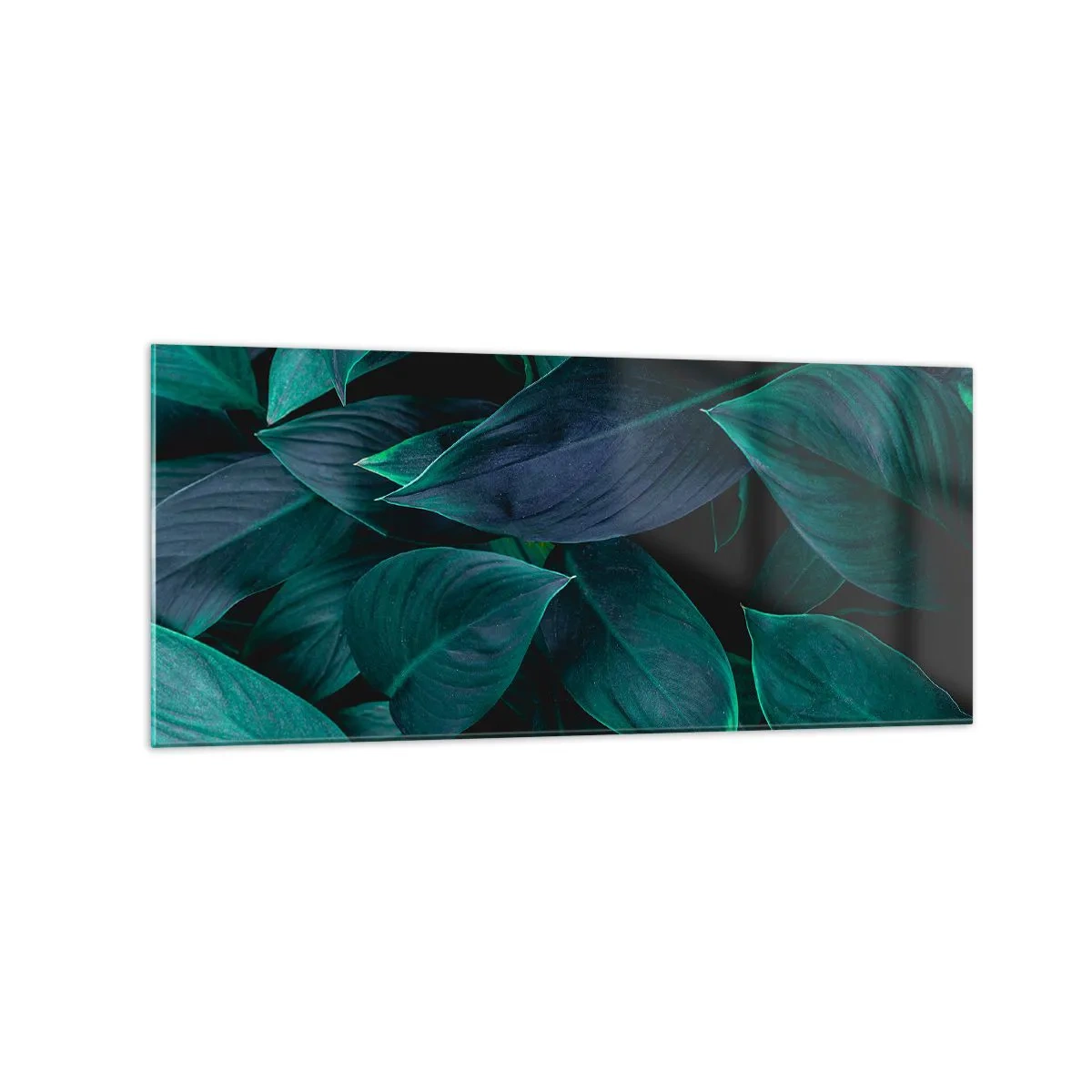 Quadro em vidro - Verde em si - 120x50 cm