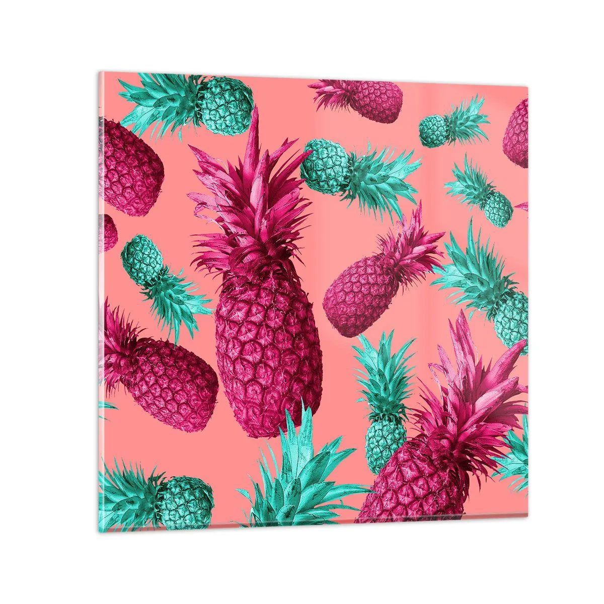 Quadro em vidro - A liberdade é doce - 60x60 cm