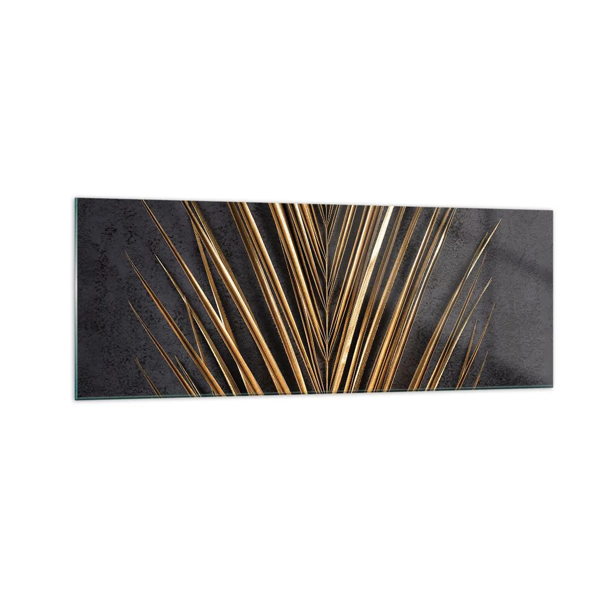 Quadro em vidro - Ouro dos trópicos - 140x50 cm