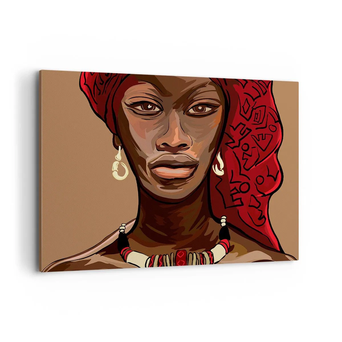 Quadro em tela - Vénus de Ébano - 120x80 cm