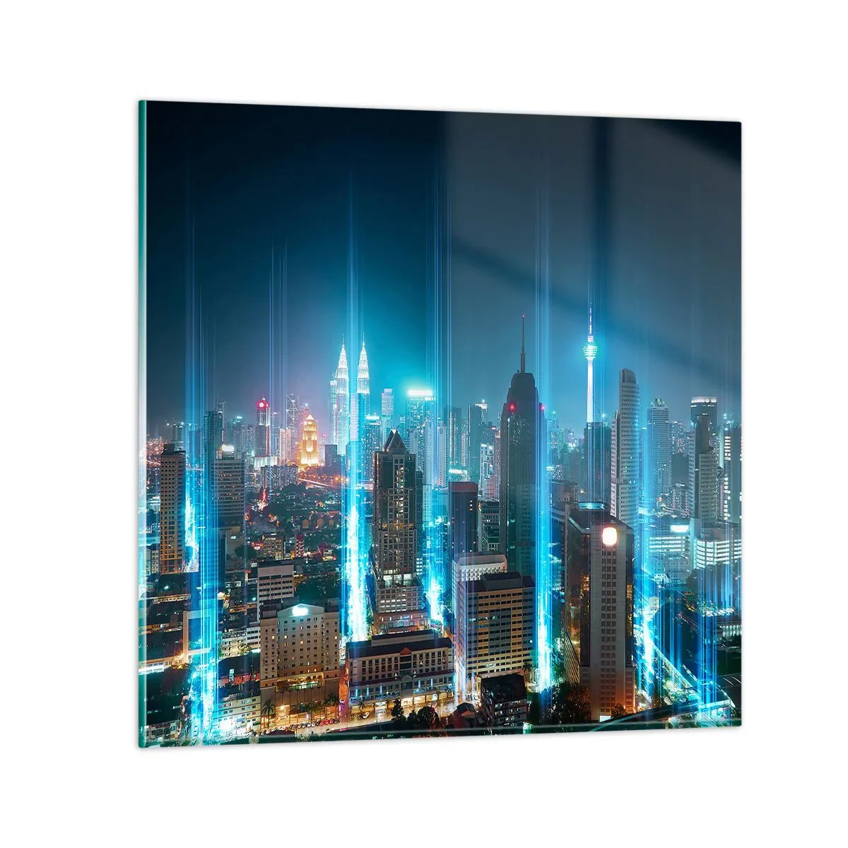 Quadro em vidro - De Berlim para o céu - 30x30 cm