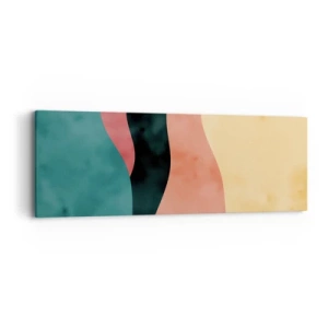 Quadro em tela - Incompatibilidade compatível - 90x30 cm