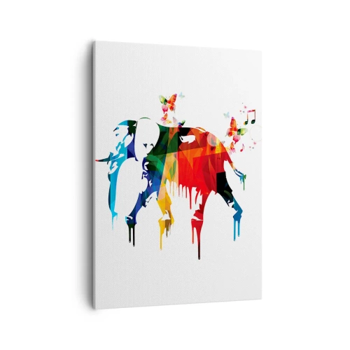 Quadro em tela - Todos podem dançar - 50x70 cm