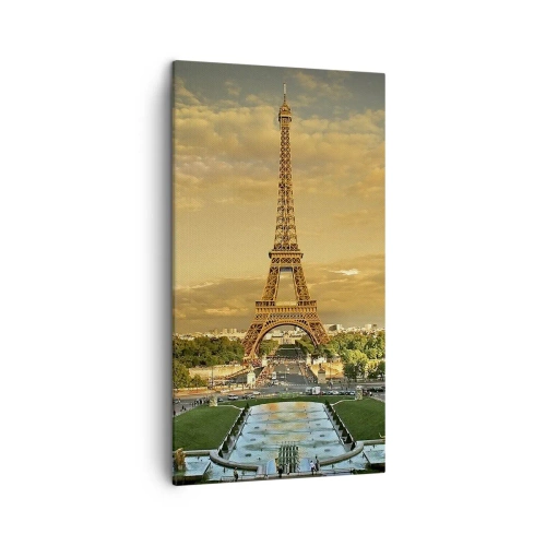 Quadro em tela - A rainha de Paris - 45x80 cm