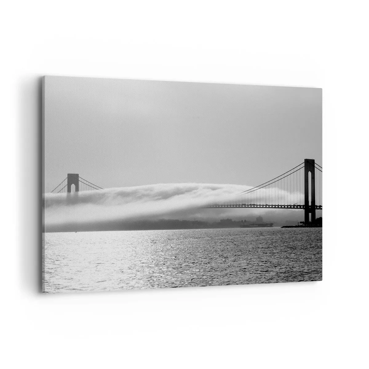 Quadro em tela - Navegando pelo Golden Gate - 100x70 cm