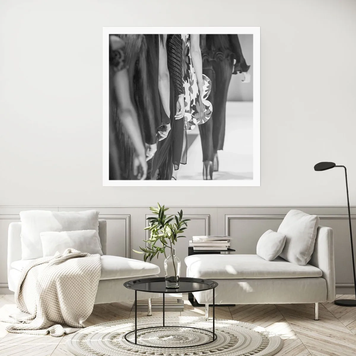 Pôster - Um desfile estiloso - 30x30 cm