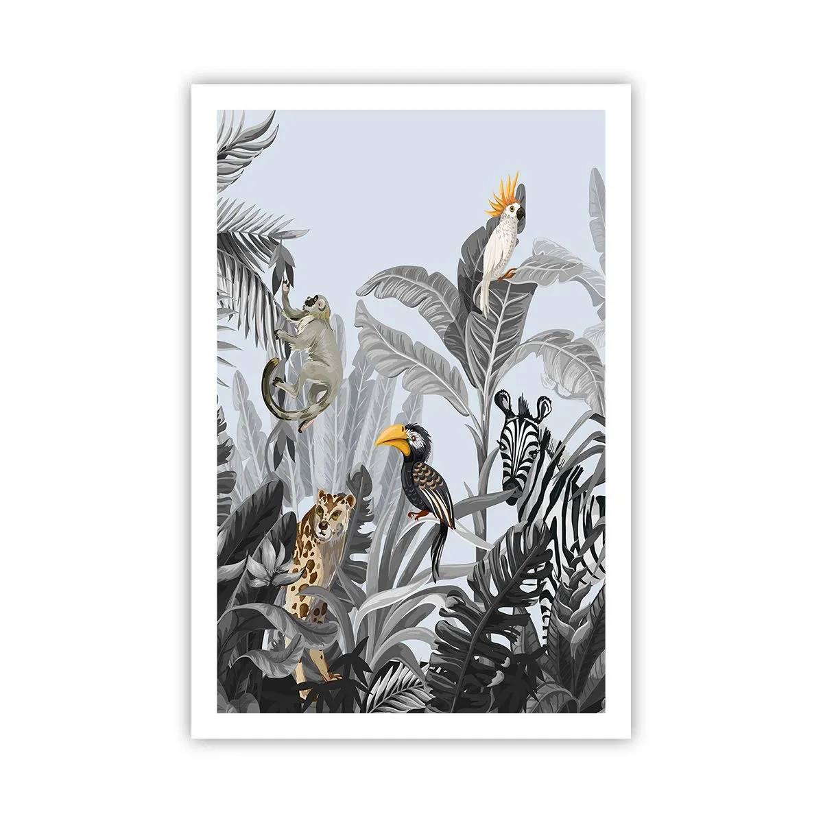 Pôster - Conto de fadas africano - 61x91 cm