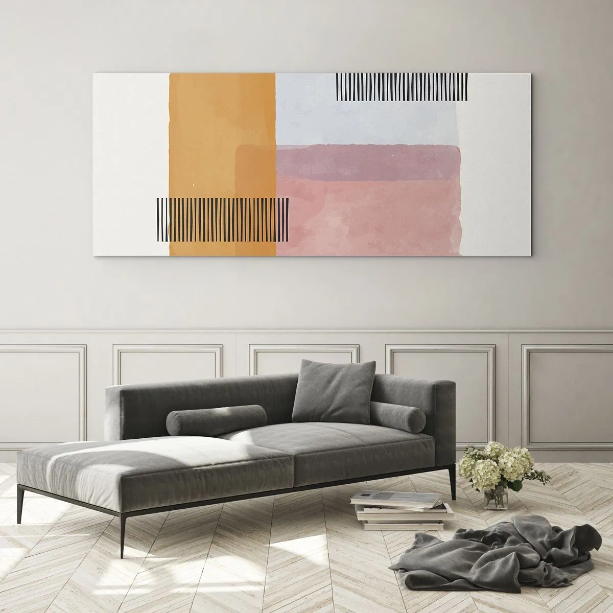 Quadro em vidro - De canto a canto - 120x50 cm