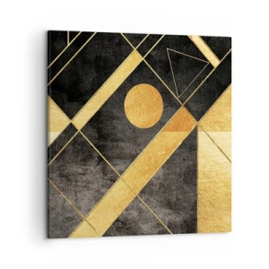 Quadro em tela - Sol do Deserto - 50x50 cm