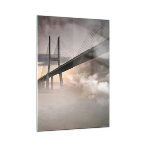 Quadro em vidro - No rio que não existe - 50x70 cm