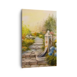 Quadro em tela - Em pleno florescimento - 80x120 cm