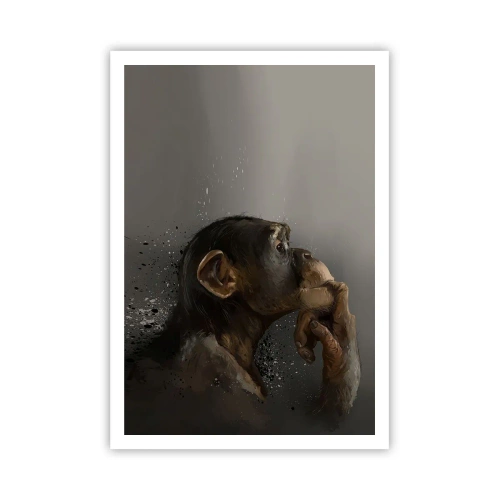 Pôster - Certamente um pensador - 70x100 cm