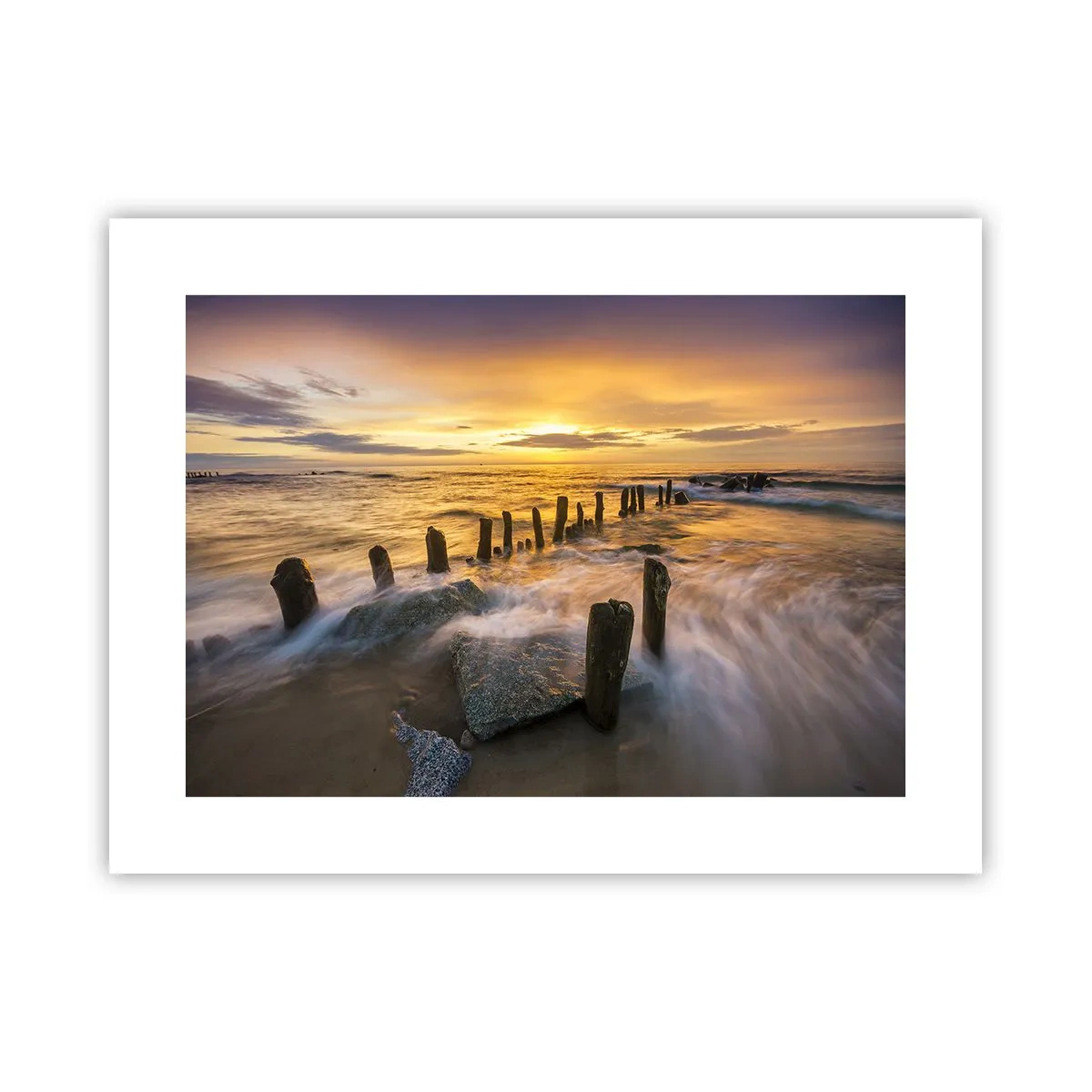 Pôster - A beleza crua do Mar Báltico - 40x30 cm