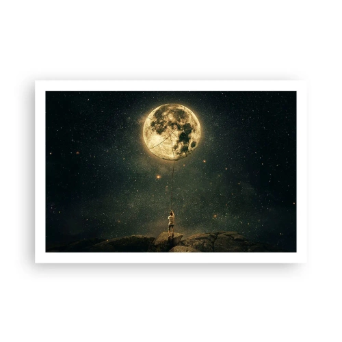 Pôster - Aquele que roubou a lua - 91x61 cm