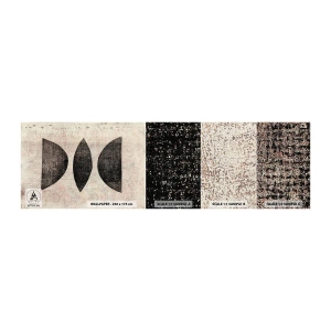 Amostra de papel de parede autocolante Deluxe Sticker - Abstração étnica - Abstração, Pedaço, Arte Moderna - 100x30 cm