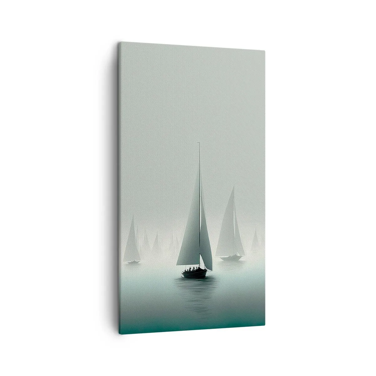 Quadro em tela - Feito de neblina - 45x80 cm