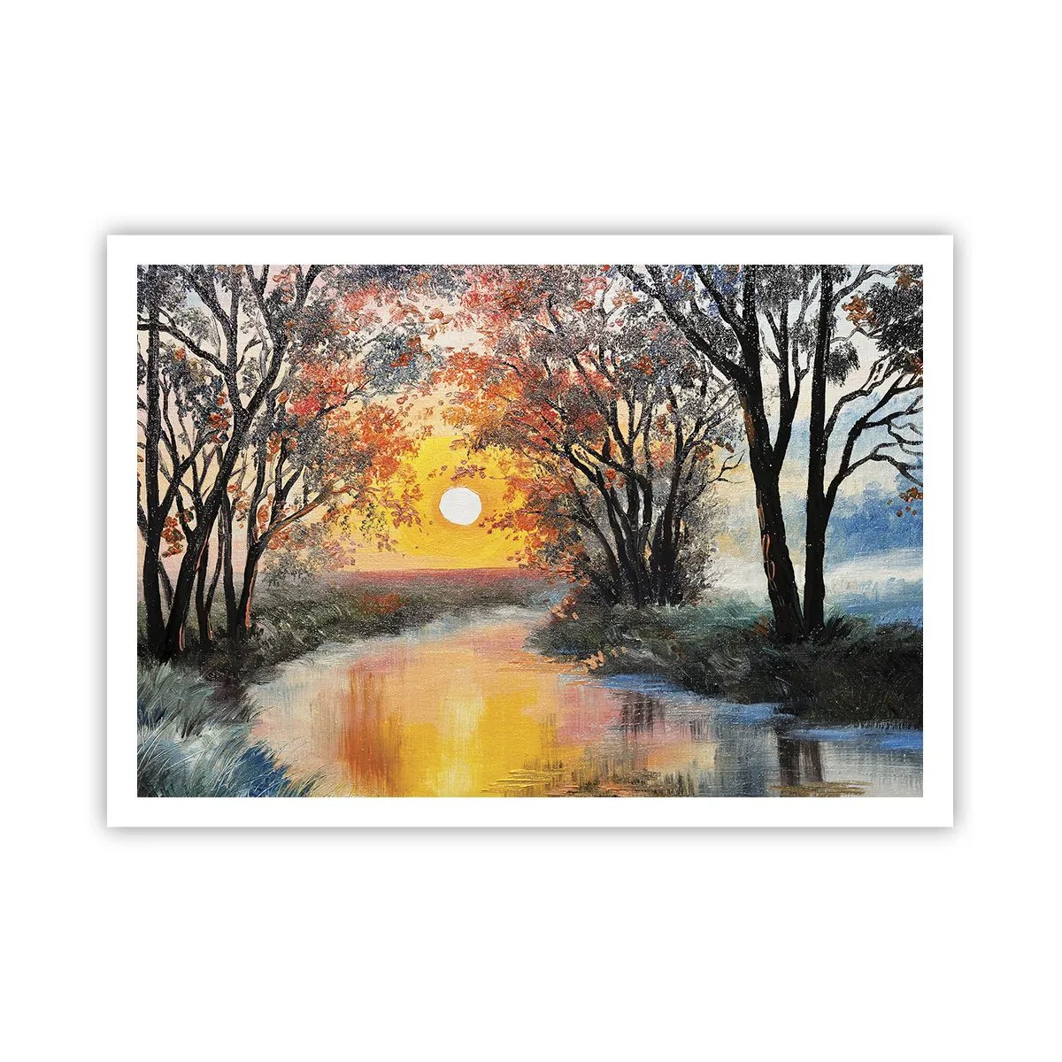 Pôster - Vibrações de outono - 100x70 cm