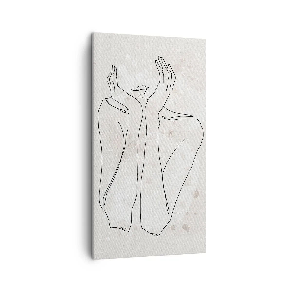 Quadro em tela - Momento de sonho - 45x80 cm