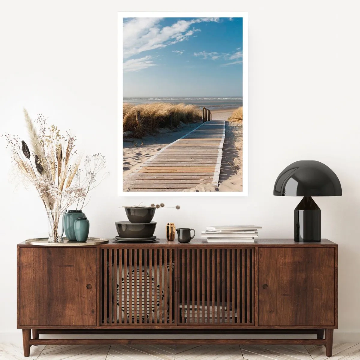 Pôster - Atrás da duna, ao som da relva - 70x100 cm