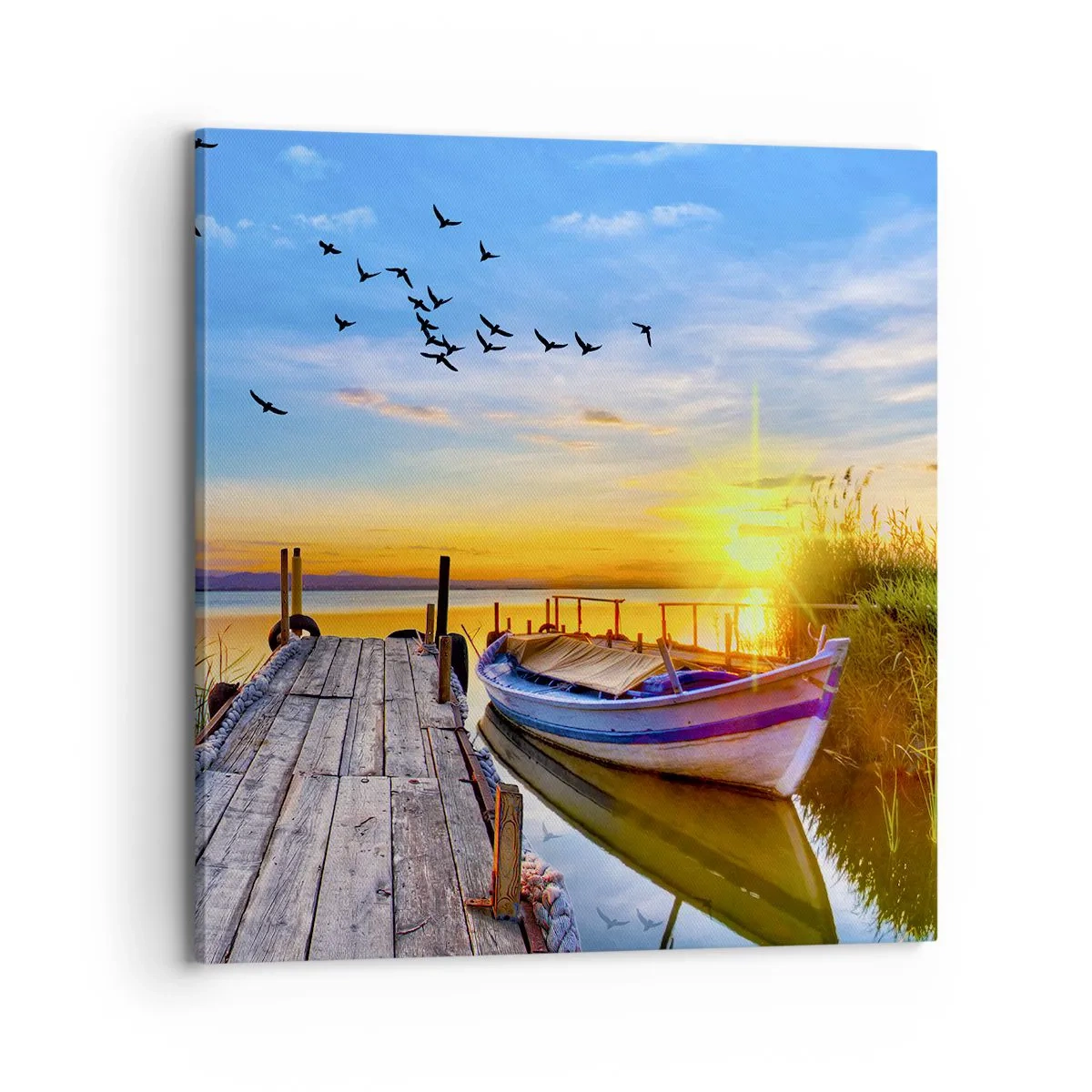 Quadro em tela - Adeus, até amanhã - 70x70 cm