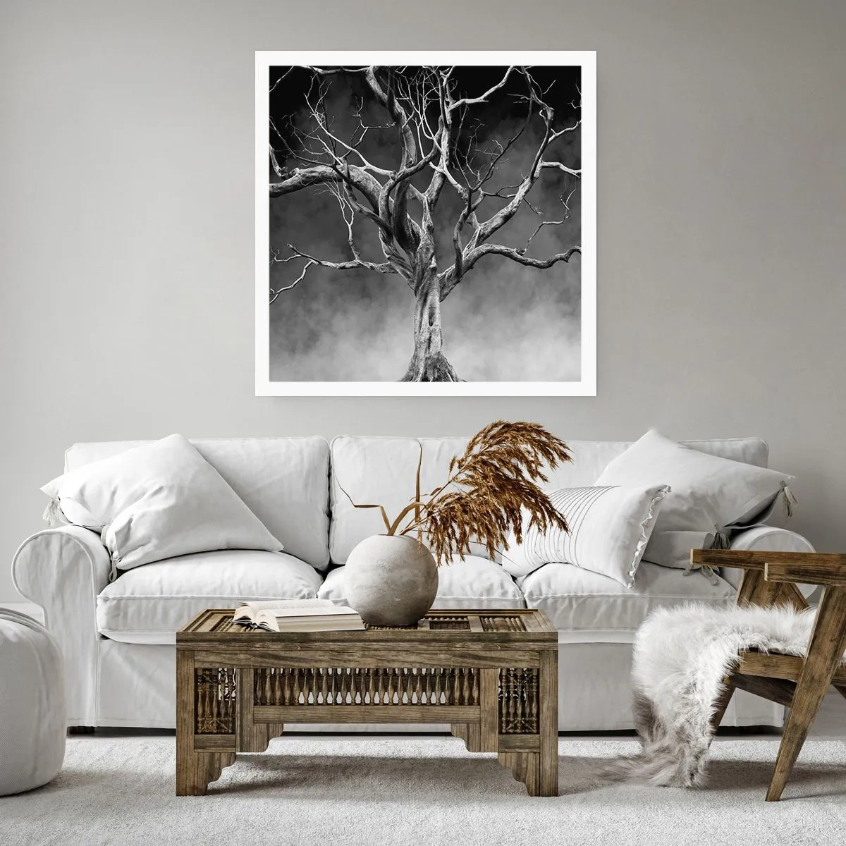 Pôster - Primitivo e sagrado - 60x60 cm