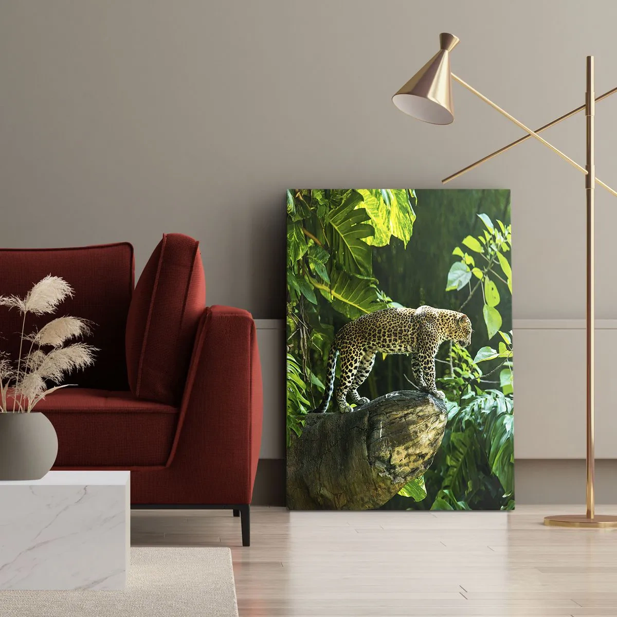 Quadro em tela - Vamos caçar? - 50x70 cm