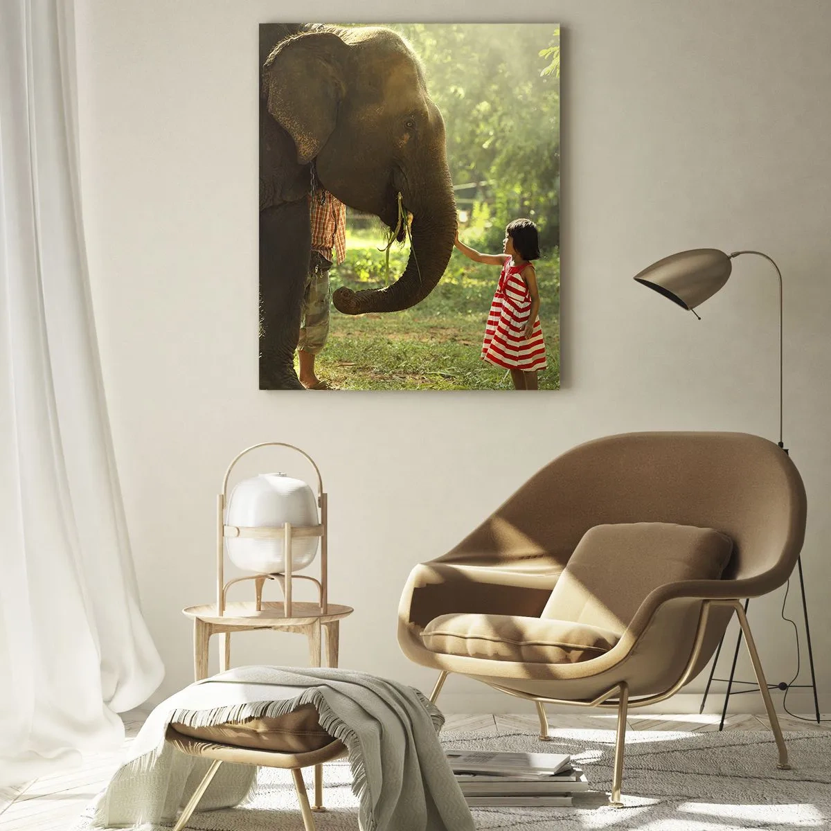 Quadro em vidro - O poder da amizade - 80x120 cm