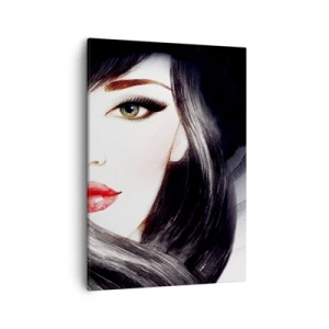 Quadro em tela - Olhar de safira - 50x70 cm