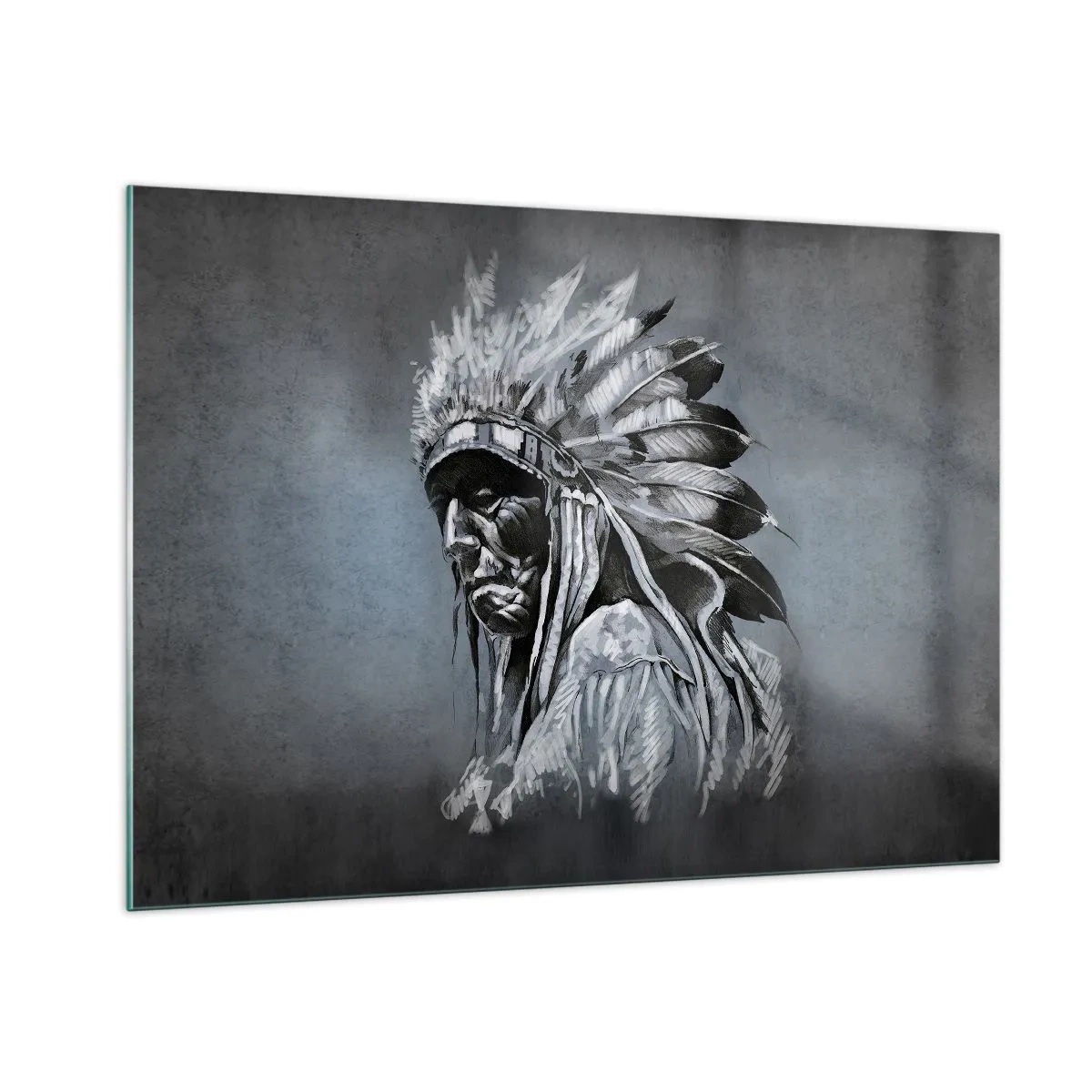 Quadro em vidro - De volta às raízes - 100x70 cm