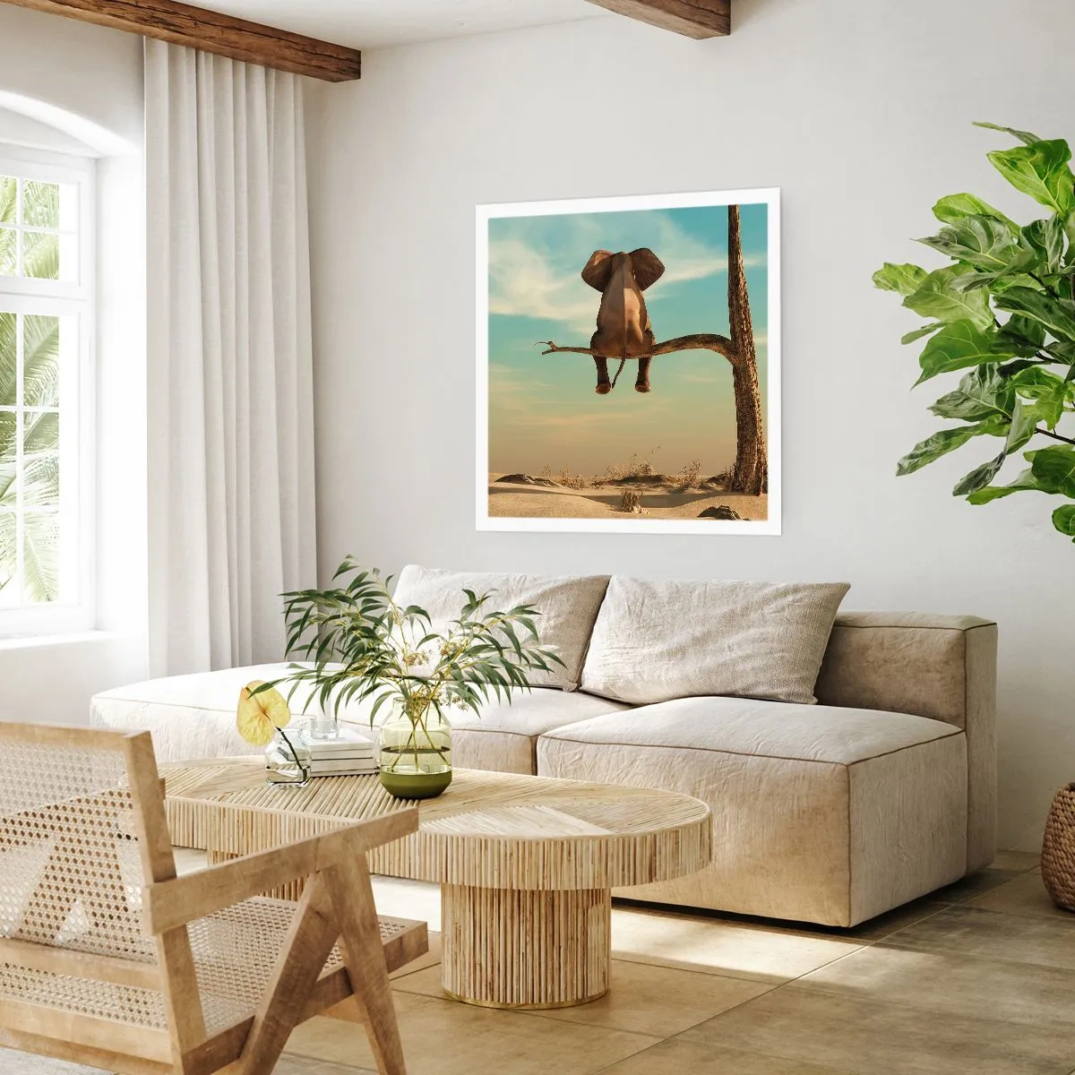 Pôster - Um novo ponto de vista - 40x40 cm