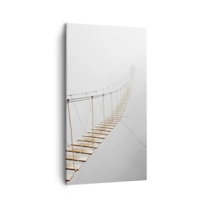 Quadro em tela - Para onde levará? - 45x80 cm