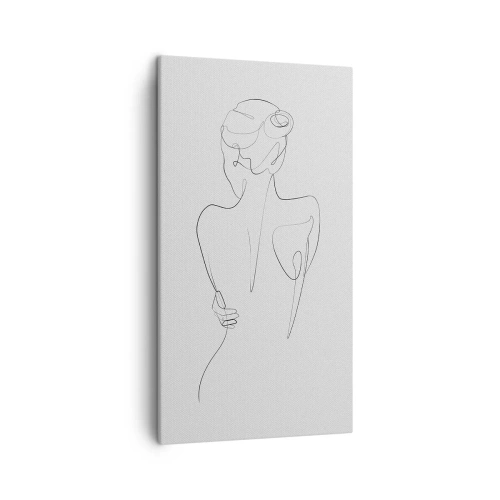 Quadro em tela - Música corporal - 45x80 cm