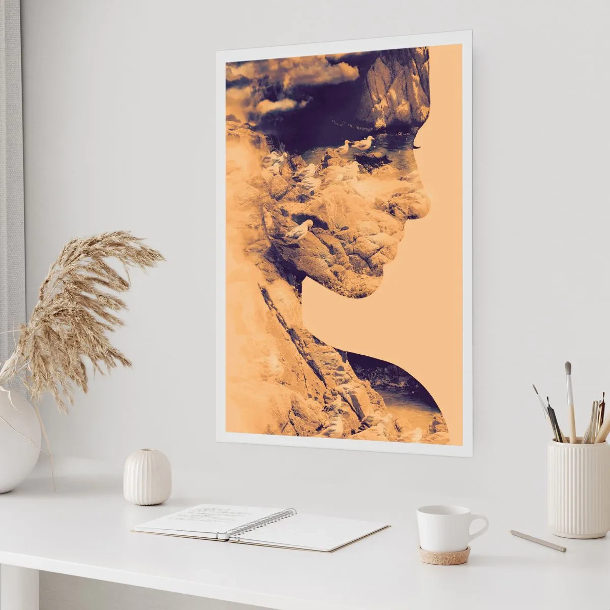 Pôster - Linda por natureza - 50x70 cm