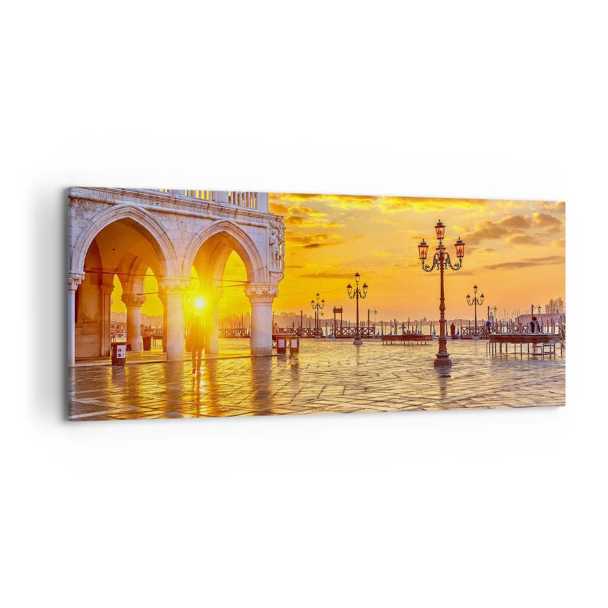 Quadro em tela - Onde está todo mundo? - 120x50 cm