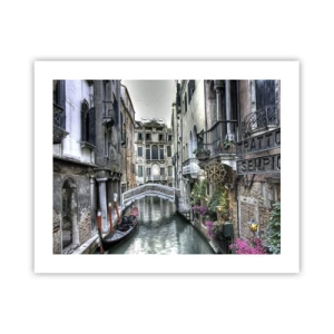 Pôster - Há séculos em devaneio silencioso - 50x40 cm