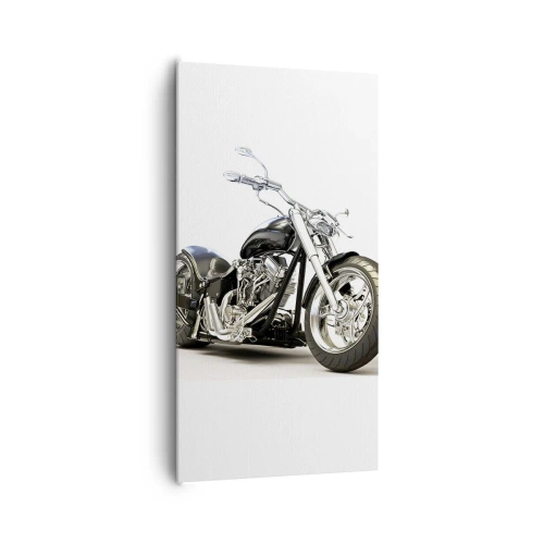 Quadro em tela - Força com caráter - 65x120 cm