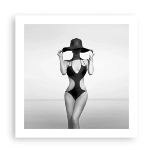 Pôster - Meu nome é: Elegância - 50x50 cm