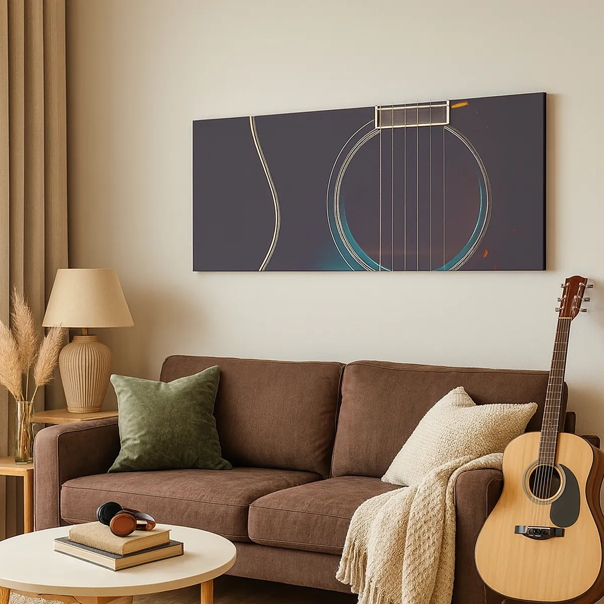 Quadro em tela - Um momento antes de soar - 30x30 cm