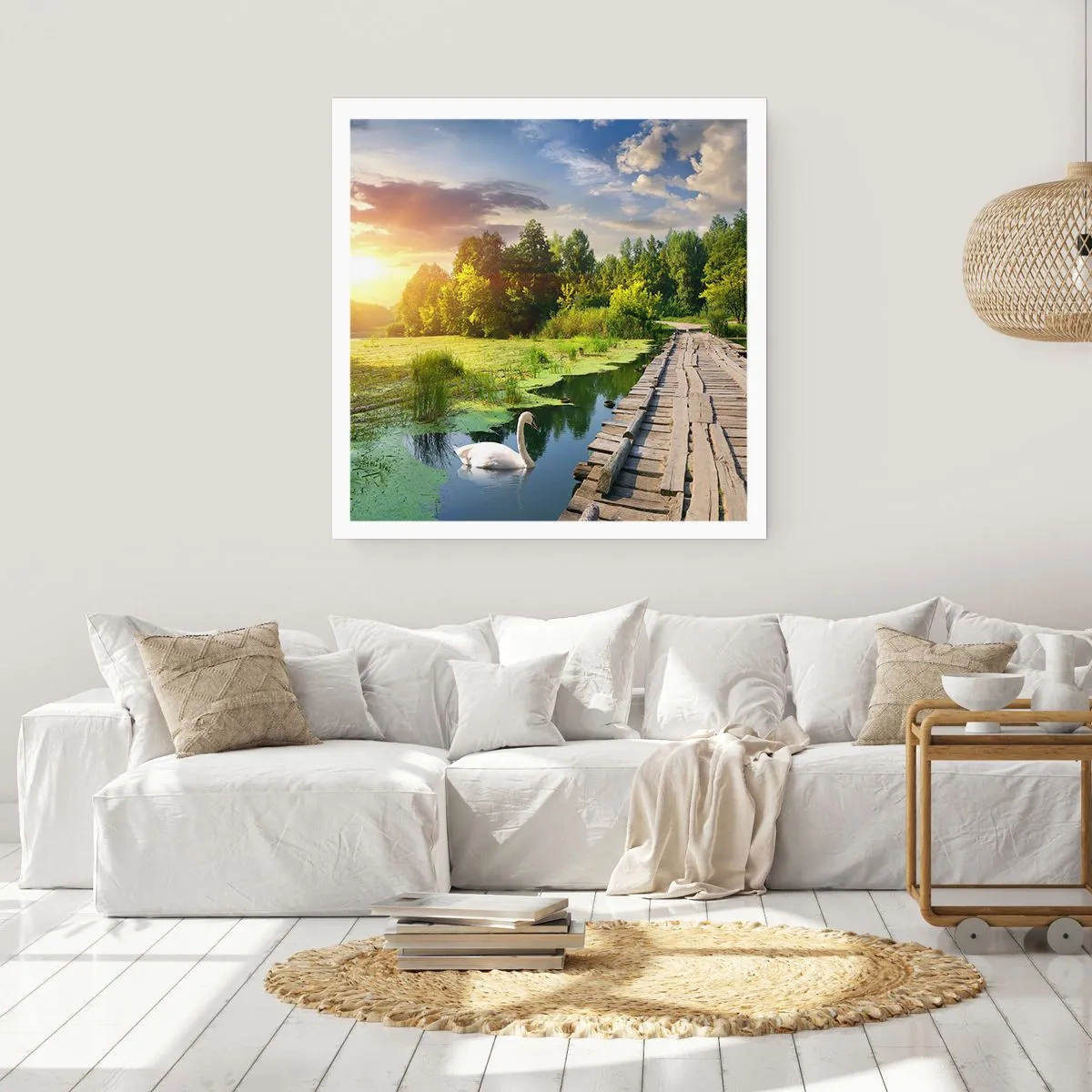 Pôster - Verão em todos os lugares - 30x30 cm
