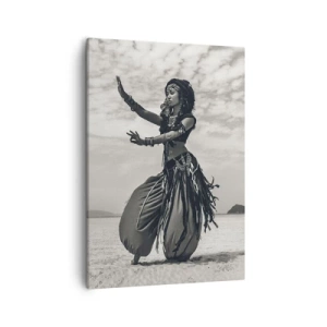 Quadro em tela - Dança das Ilhas do Sul - 50x70 cm