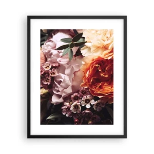 Pôster com moldura preta - Envolto em beleza - 40x50 cm