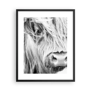 Pôster com moldura preta - Natureza selvagem escocesa - 40x50 cm