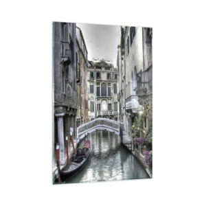 Quadro em vidro - Há séculos em devaneio silencioso - 80x120 cm