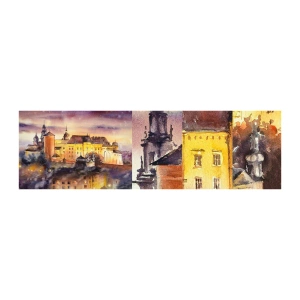 Amostra de Papel de Parede Standard Eco - História e conto de fadas - Trancar, Clássico, Arquitetura - 100x30 cm