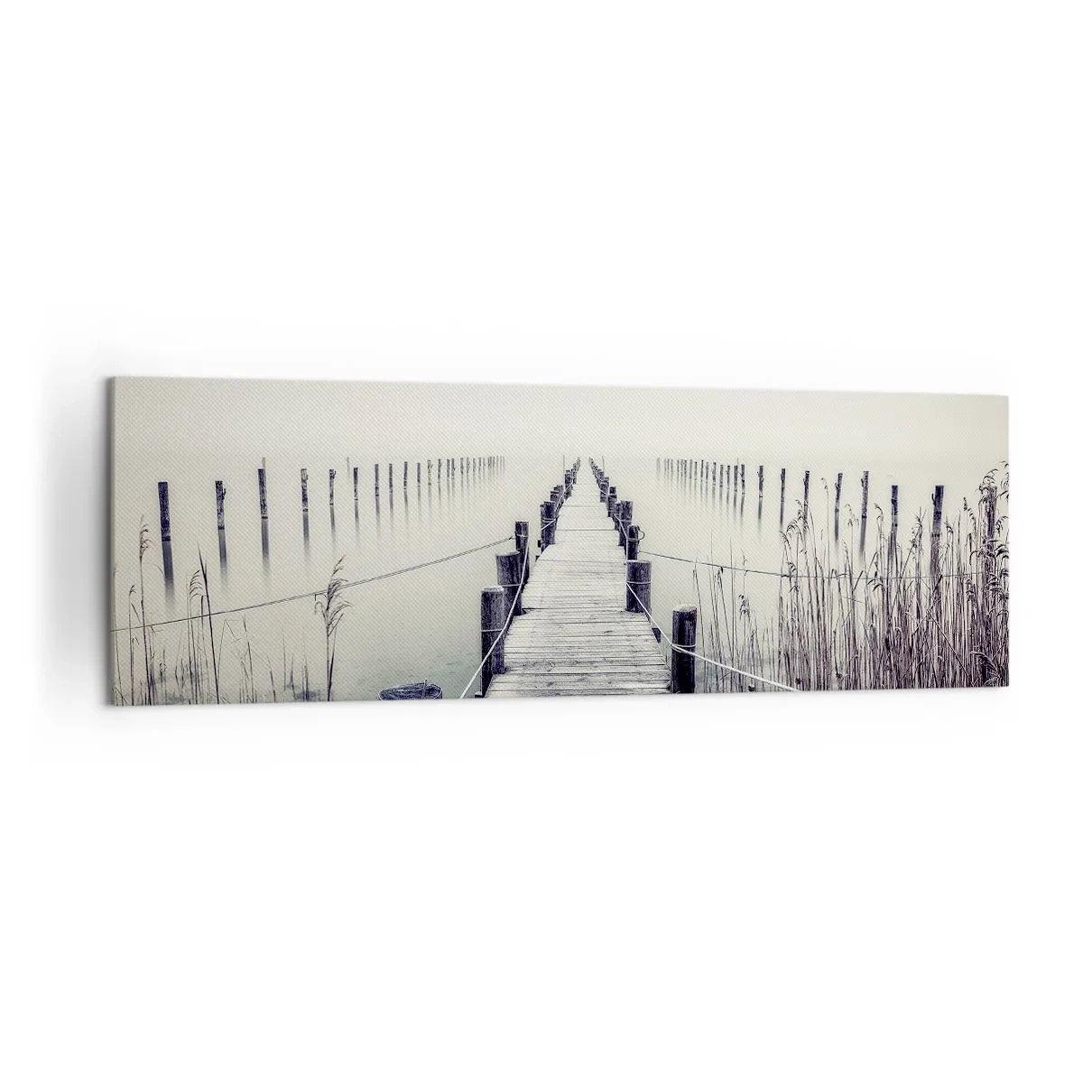 Quadro em tela - Mergulhe em paz - 160x50 cm