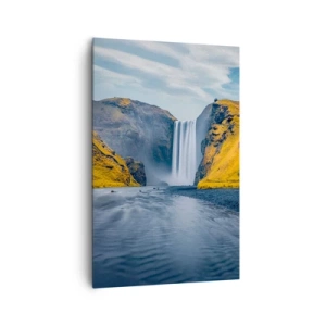 Quadro em tela - Eterno permanecer, eterno movimento  - 80x120 cm