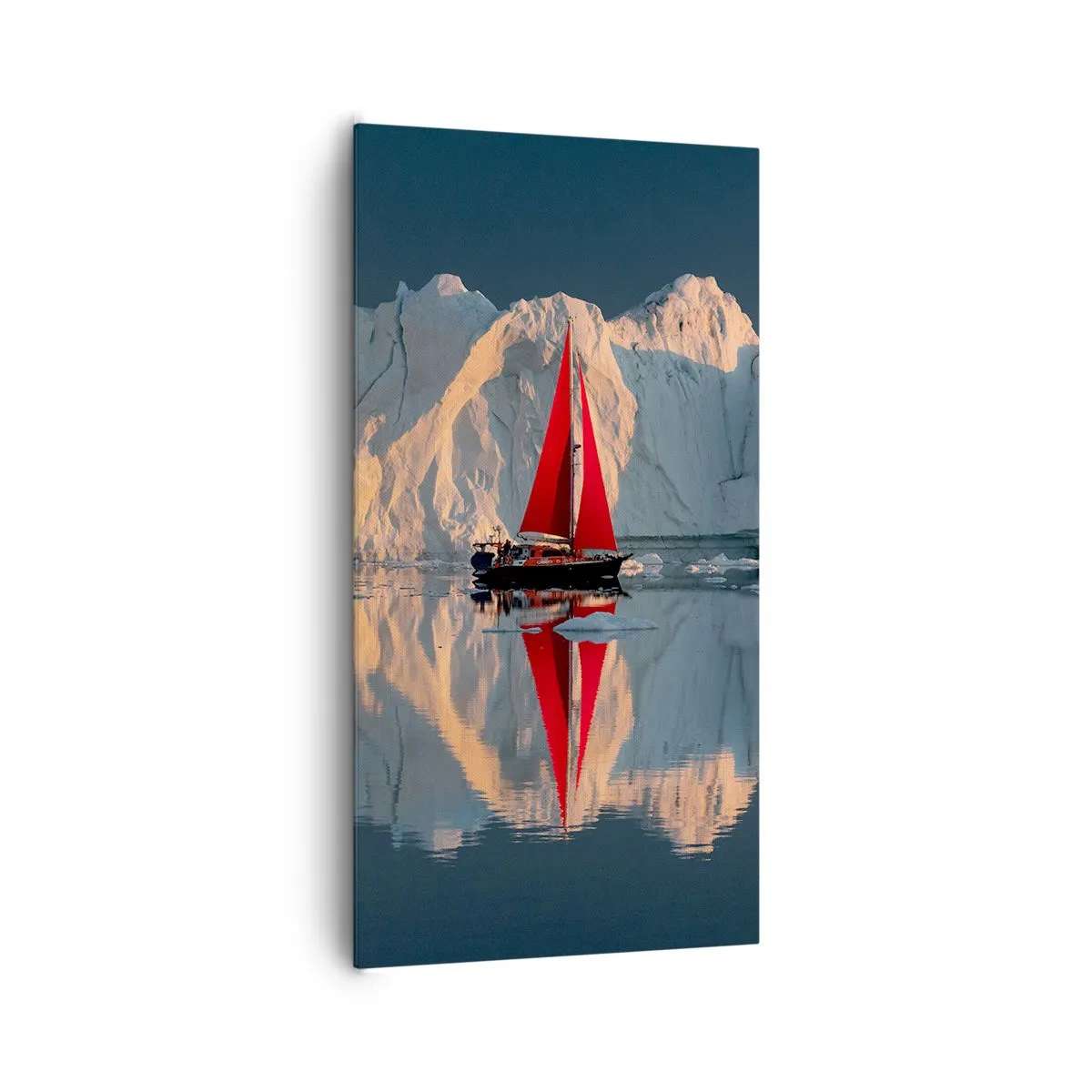 Quadro em tela - No fim do mundo - 65x120 cm