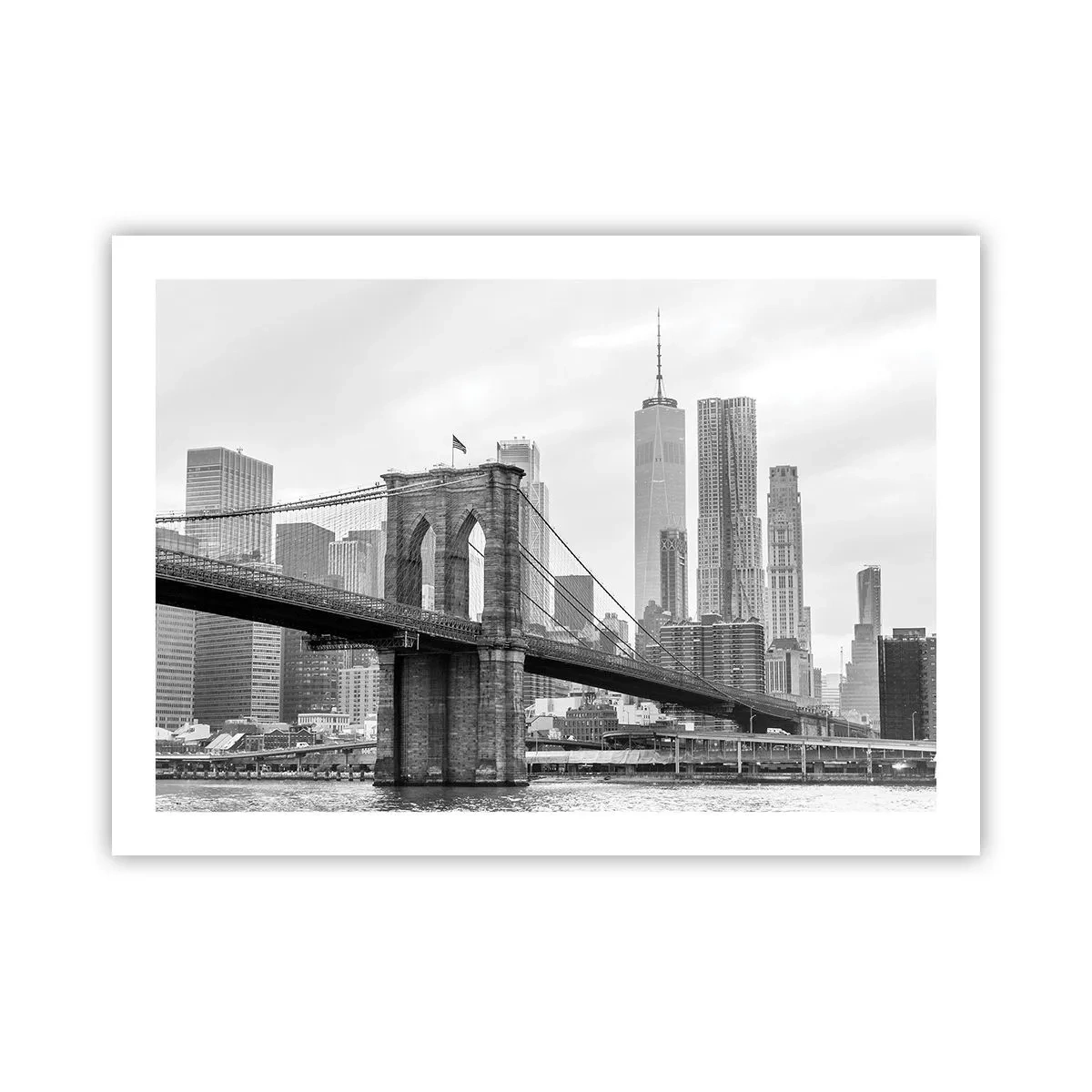 Pôster - Vibrações de Nova York - 70x50 cm