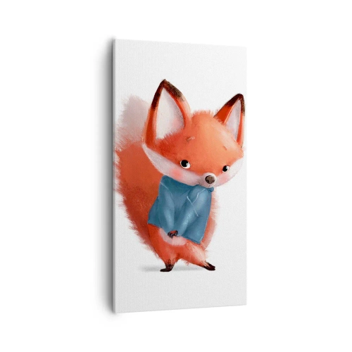 Quadro em tela - Fico bonito nisto? - 55x100 cm